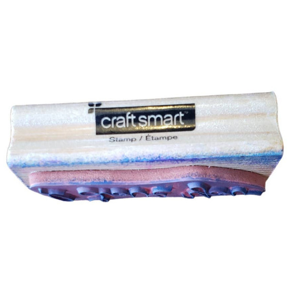 I Love You Card Making Words Cursive Craftsmart Wood Mounted Rubber Stamp - Picture 6 of 7